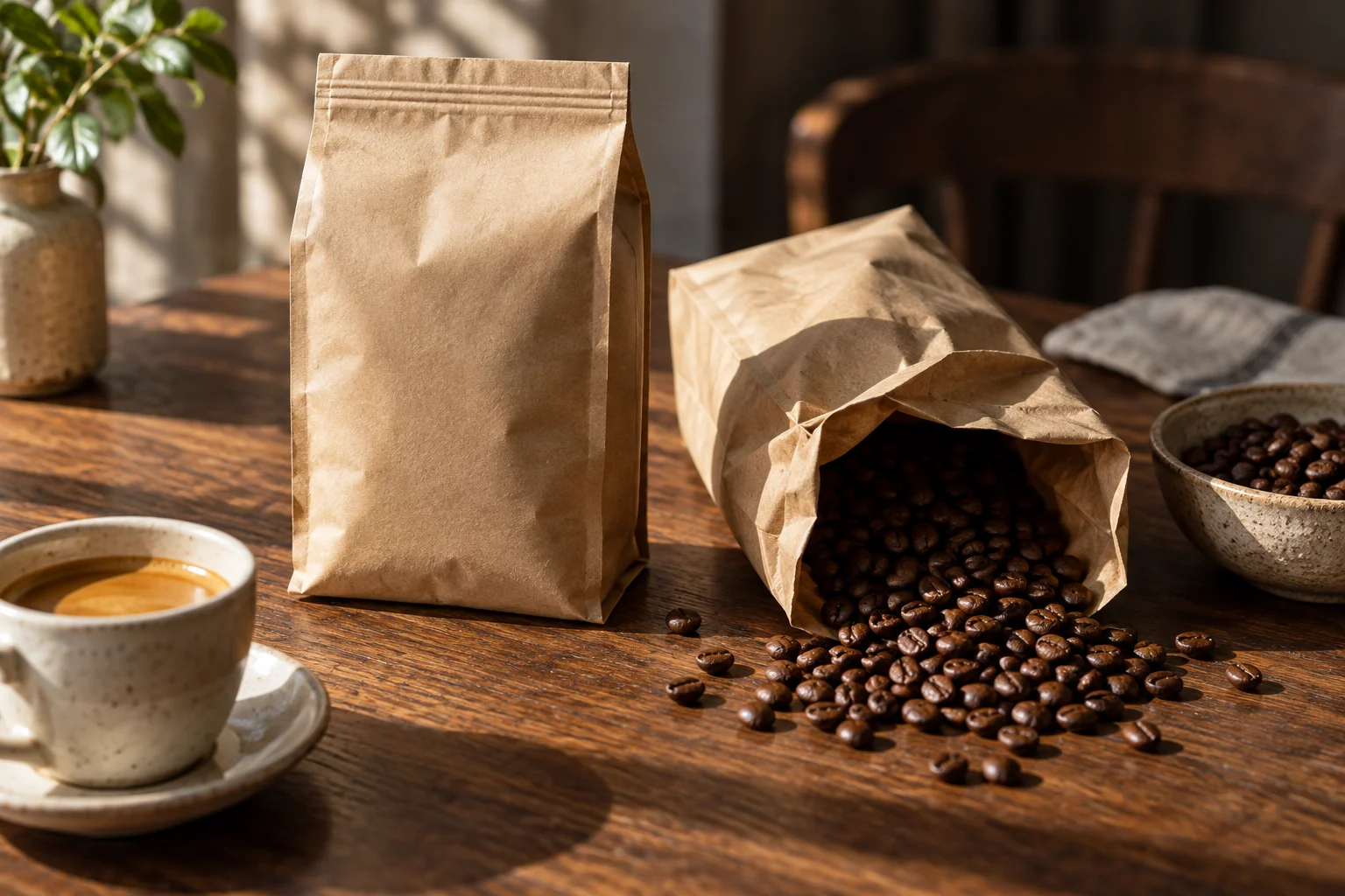 Coffee brewing still life for Roast Date vs. Opening Date: Which Should You Track?